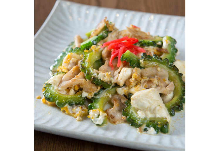 ▼ゴーヤチャンプル